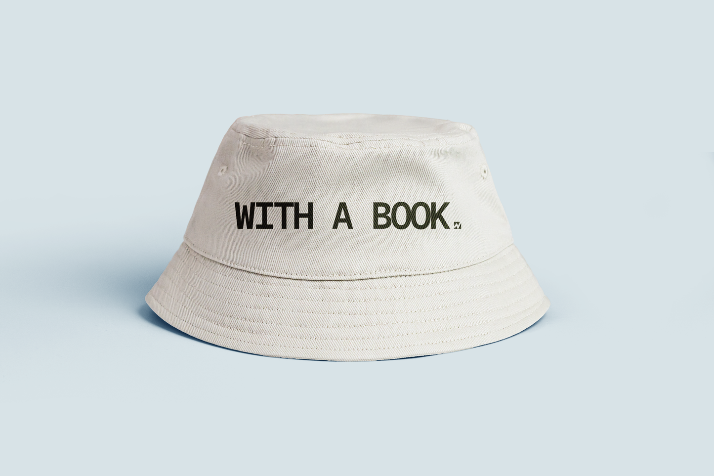 "With a book" Bucket Hat