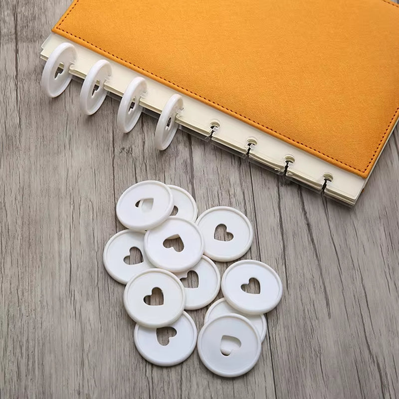 Disc Binding Buckle Notebook Binding Ring Loose-Leaf Button Mushroom Hole Hand Book Accessories Binder Rings A5 Binder